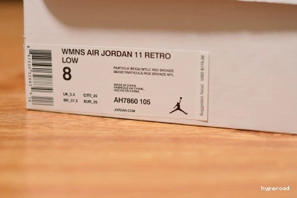 Hyperoad LOW ROSE RETRO (W) GOLD 11 JORDAN - 1107